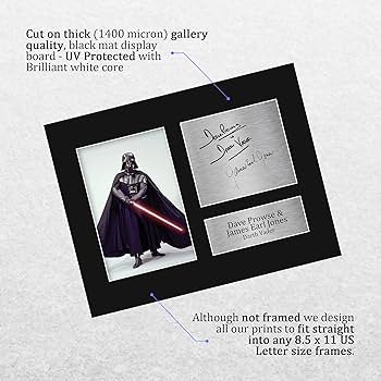 Amazon.com: HWC Trading Dave Prowse & James Earl Jones USL